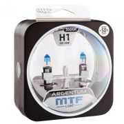 Галоген MTF набор H1 12V 55w Argentum/3500K.
