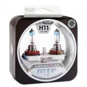 Галоген MTF набор H11 12V 55w Argentum/3500K.