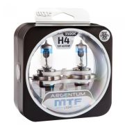 Галоген MTF набор H4 12V 60/55w Argentum/3500K.
