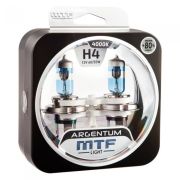 Галоген MTF набор H4 12V 60/55w Argentum+80%/4000К