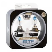 Галоген MTF набор HB3 9005 12V 55w Argentum/3500K.