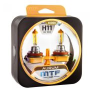 Галоген MTF набор H11 12V 55w Aurum/3000К.