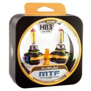 Галоген MTF набор HB3 9005 12V 55w Aurum/3000К.