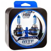Галоген MTF набор HB4 9006 12V 55w Palladium/5500К.