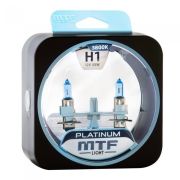 Галоген MTF набор H1 12V 55w Platinum/3800К.