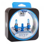 Галоген MTF набор H1 12V 55w Vanadium/5000К.