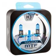 Галоген MTF набор H3 12V 55w Titanium/4300К.