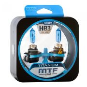 Галоген MTF набор HB3 9005 12V 55w Titanium/4300К.
