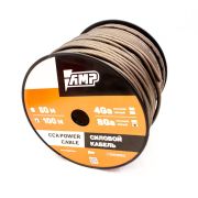 Провод силовой AMP CCA 8Ga Black