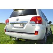 Фаркоп для TOYOTA LAND CRUISER 200 2007-.../ LEXUS LX 570 2007-...,LX 450d 2015- (C НЕРЖ. ПЛАСТИНОЙ)