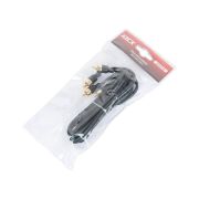 Провод соединительный KICX ARCA21 RCA Межблочный кабель (1 м)