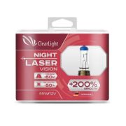 Галогеновые лампы Clearlight H11 12V 55w Night Laser Vision +200% Light 2шт