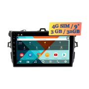 Штатная магнитола Toyota Corolla 2006 - 2013 (чёрная) Wide Media KS9094QR-3/32