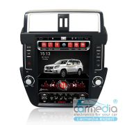 Штатная магнитола для Toyota Land Cruiser Prado 150 2013-2016 (поддерживает круговой обзор) CARMEDIA SP-12104-S9-64 Tesla-Style (SC9853 8x1,6 Ghz, 4Gb Ram, 64 Gb ROM, DSP, BT4.0, 4G/LTE)
