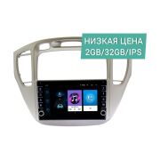 Штатная магнитола Toyota Highlander, Kluger 2000-2007 Wide Media LC9292ON-2/32 для авто без монитора