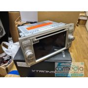 Штатная магнитола для Ford Focus 2 2005-2007, Transit 2006-2015, C-Max 2003-2010, Fusion 2005-2012 (230х120мм) цвет: серебро CARMEDIA MKD-F745S-P4N-10 DSP Android 10