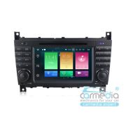 Штатная магнитола для Mercedes G-класс W463 2007-2012, C-класс W203 рестайл 2004-2007, CLK, CLC, SLK CARMEDIA MKD-M790-P30-9 DSP Android 10.0