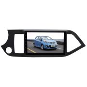 Штатная магнитола для Kia Picanto, Morning 2011-2017 гг. LeTrun 4022-5013 9 дюймов IN Android 11 3+32 Gb 8 ядер DSP ++