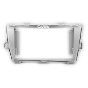 CARAV 22-965 (9 дюйм. монтажная рамка для а/м TOYOTA Prius (ZVW30/35) 2009-16 (руль слева / серебро)