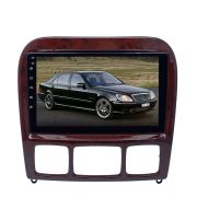 Переходная рамка для Mercedes-benz S W220, S280, S300, S320, S350 LeTrun 3159 OW под базовую магнитолу 9 дюймов