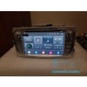 Магнитола для FORD Focus II, Mondeo, S-MAX, Galaxy, Tourneo/Transit Connect серебро CarMedia MKD-7028S-P6
