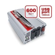 Автомобильный инвертор 12/220V AVS IN-600W, шт.