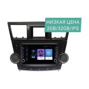 Штатная магнитола Toyota Highlander 2007 - 2013 Wide Media LC9396ON-2/32