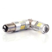 Диод Vizant B252/В063/4G21/1157/BAY15D/P21W5W/-W Светодиодня цокольная двухконтактная линзованная лампа 14вт  9-16в цвет белый