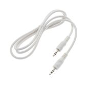 Провод соединительный  KICX AUX 35JJ-1-SS-WH Провод AUX 3.5 Jack - 3.5 Jack