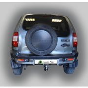 Фаркоп для Chevrolet Niva 2002- (в т.ч. с ГБО) квадрат Leader Plus T-VAZ-18E