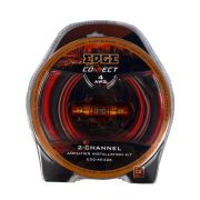Провода комплект EDGE EDC-AK426 4GA для 2х канального усилителя  (гибрид)