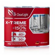 Галоген Clearlight H4 12V 60/55w X-treme Vision +150% Light 2шт (6)