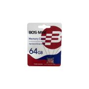 Карта памяти BOS-MINI microSD 64GB 10class