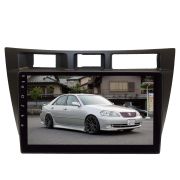 Переходная рамка для Toyota Mark 2 JZX110 2000-2004, Verossa 2001-2004 LeTrun 3994 под базовую магнитолу 9 дюймов
