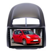 Переходная рамка для Toyota Passo 2004-2010, Daihatsu Boon 2004-2010, Sirion 2005-2007 LeTrun 4065 под базовую магнитолу 10 дюймов