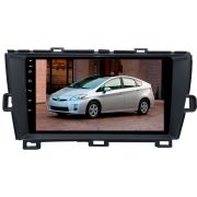 Переходная рамка для Toyota Prius 2009-2016 правый руль (чёрный) LeTrun 4351 под базовую магнитолу 9 дюймов