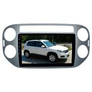 Переходная рамка для Volkswagen Tiguan 2010-2016 LeTrun 1858 под базовую магнитолу 9 дюймов