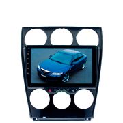 Переходная рамка для Mazda 6, Atenza c 2002 до 2007 г. LeTrun 4780 под базовую магнитолу 9 дюймов
