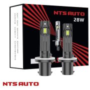 Светодиодные лампы A53 H27 6300К NTS AUTO (2 шт.)